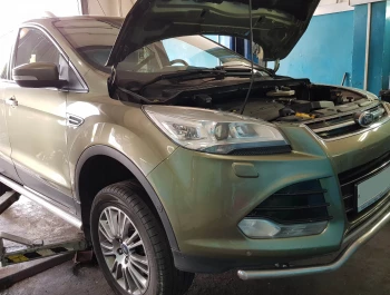Выполненый ремонт электроусилителя руля (ЭУР) Ford Kuga 2 - записаться на бесплатную диагностику электрорейки в Авторебус