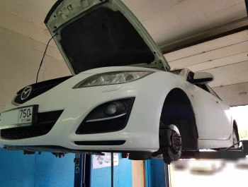 Выполненый ремонт рулевой рейки Mazda 6 - записаться на бесплатную диагностику в Авторебус
