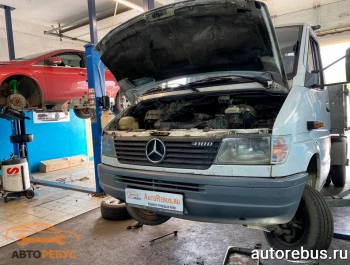 Выполненый ремонт гидравлической рулевой рейки Mersedes-Benz Sprinter 410D - записаться на бесплатную диагностику в Авторебус