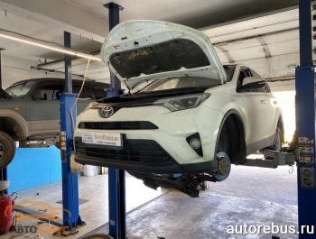 Выполненый ремонт рулевой рейки Toyota RAV 4 - записаться на бесплатную диагностику в Авторебус