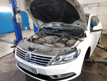 Выполненый ремонт электроусилителя руля (ЭУР) VW PASSAT CC (Рестайлинг) - записаться на бесплатную диагностику электрорейки в Авторебус
