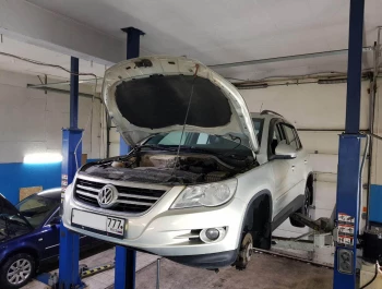 Выполненый ремонт электроусилителя руля (ЭУР) VW Tiguan - записаться на бесплатную диагностику электрорейки в Авторебус