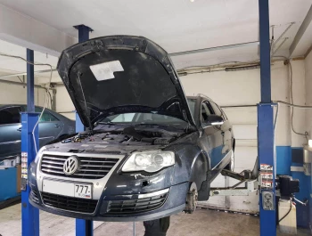 Выполненый ремонт электроусилителя руля (ЭУР) VW Passat B6 - записаться на бесплатную диагностику электрорейки в Авторебус