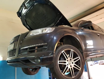 Выполненный ремонт рулевой рейки Audi Q7 - записаться на бесплатную диагностику в Авторебус
