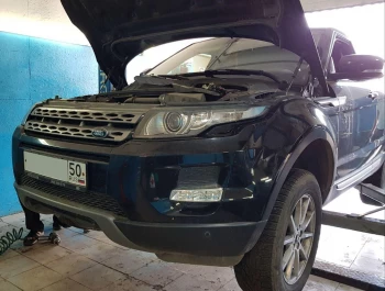 Выполненый ремонт электроусилителя руля (ЭУР) Range Rover Evoque - записаться на бесплатную диагностику электрорейки в Авторебус